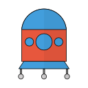 cápsula espacial icon