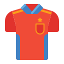 camiseta de fútbol icon