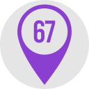 67 