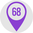 68 