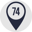 74 