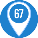 67 