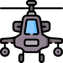 helicóptero apache icon