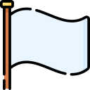 bandera blanca icon