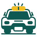 coche de policía icon