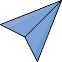 avion de papel icon