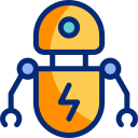 robot animated icon