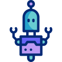 robot animated icon