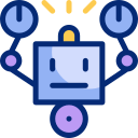 robot animated icon