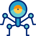 robot animated icon