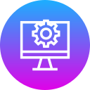 monitor de computadora icon