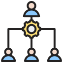 estructura de organización icon