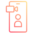 chat de vídeo icon