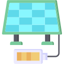 célula solar icon