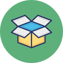 abrir caja icon