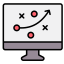 estrategia digital icon