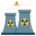 la contaminación del aire icon