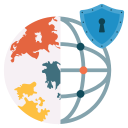 seguridad mundial icon