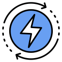 energía renovable icon