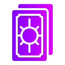 carta de tarot icon