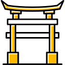 puerta torii icon