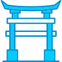 puerta torii icon