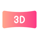 película 3d icon