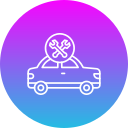 mantenimiento del auto icon