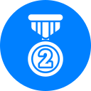 segundo lugar icon