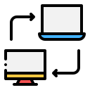 transferencia de datos icon