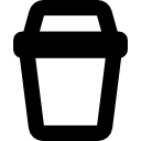 vaso de papel icon