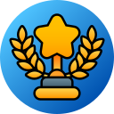 estrella del trofeo icon