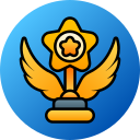 estrella del trofeo icon