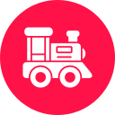 tren de juguete icon