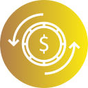 valoración del dólar icon