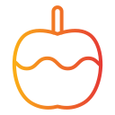 manzana caramelizada icon