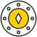 ficha de póker icon