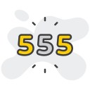 555 