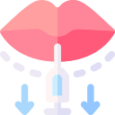 relleno de labios icon