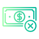 sin dinero icon