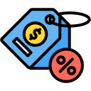 etiqueta de precio icon