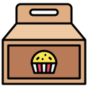 caja de pastel icon