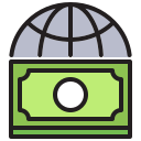 dinero mundial icon