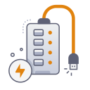 concentrador usb icon