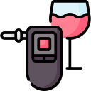 sensor de alcohol icon