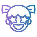 Excited icon