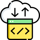 codificación en la nube icon