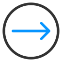 flecha correcta icon