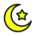 luna creciente icon