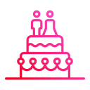 pastel de boda icon